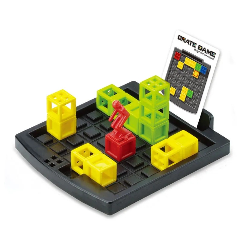 Hand-Eye Coordination Children Toys Creative Ability Judgment Spatial Intelligence Card Type Desktop Game Puzzle Toy Jump Box Game