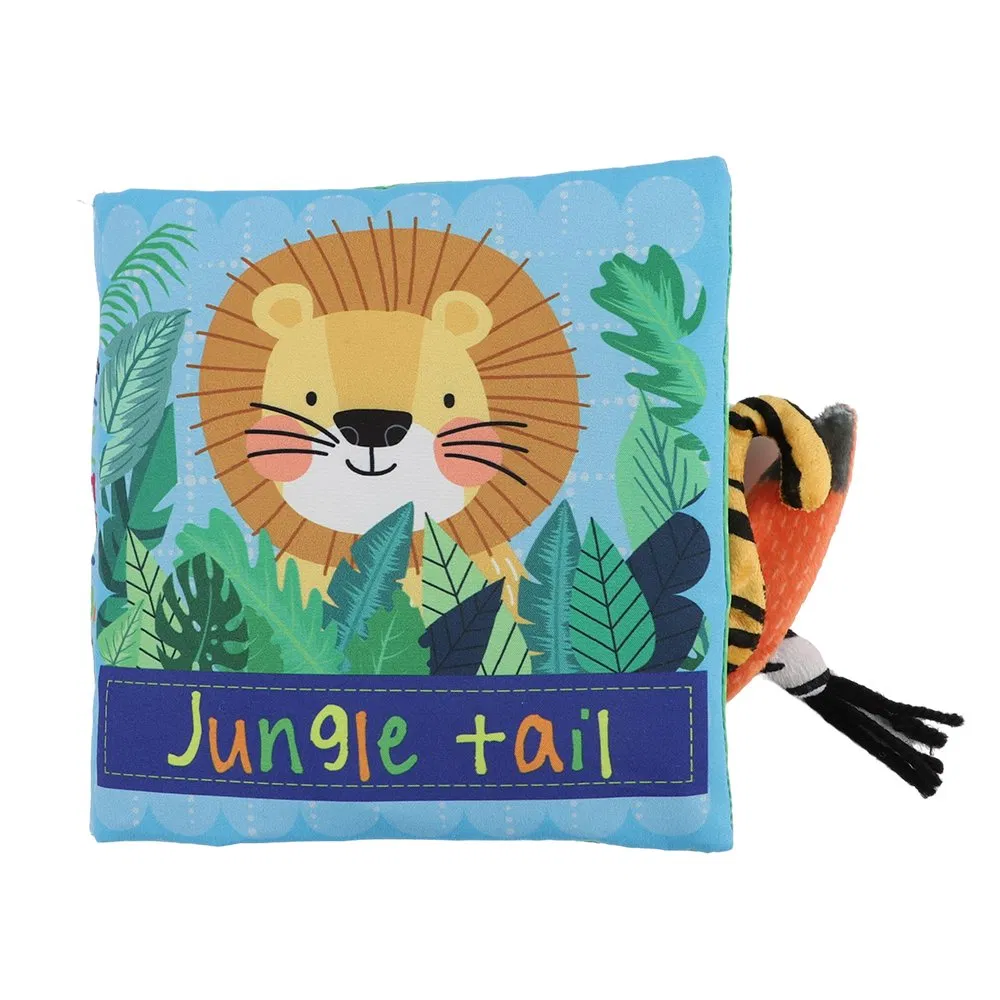 Customized 3D Soft Baby Cloth Busy Book Early Learning Educational My Quiet Cloth Book Toy