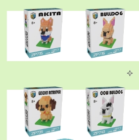 Mini Building Blocks Animals Sets for Goodie Bag