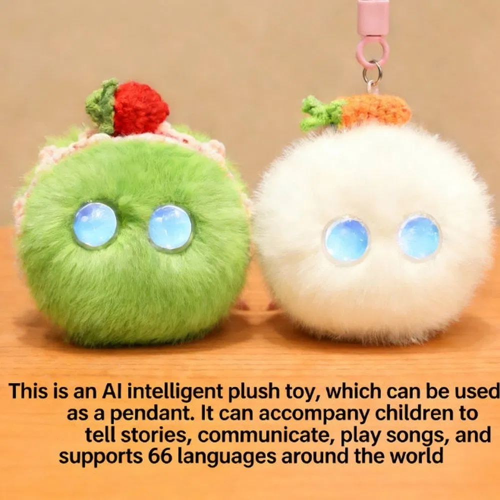 Easy Operate Ai Cotton Cute Plush Talking Toy for Knowledge Exploration