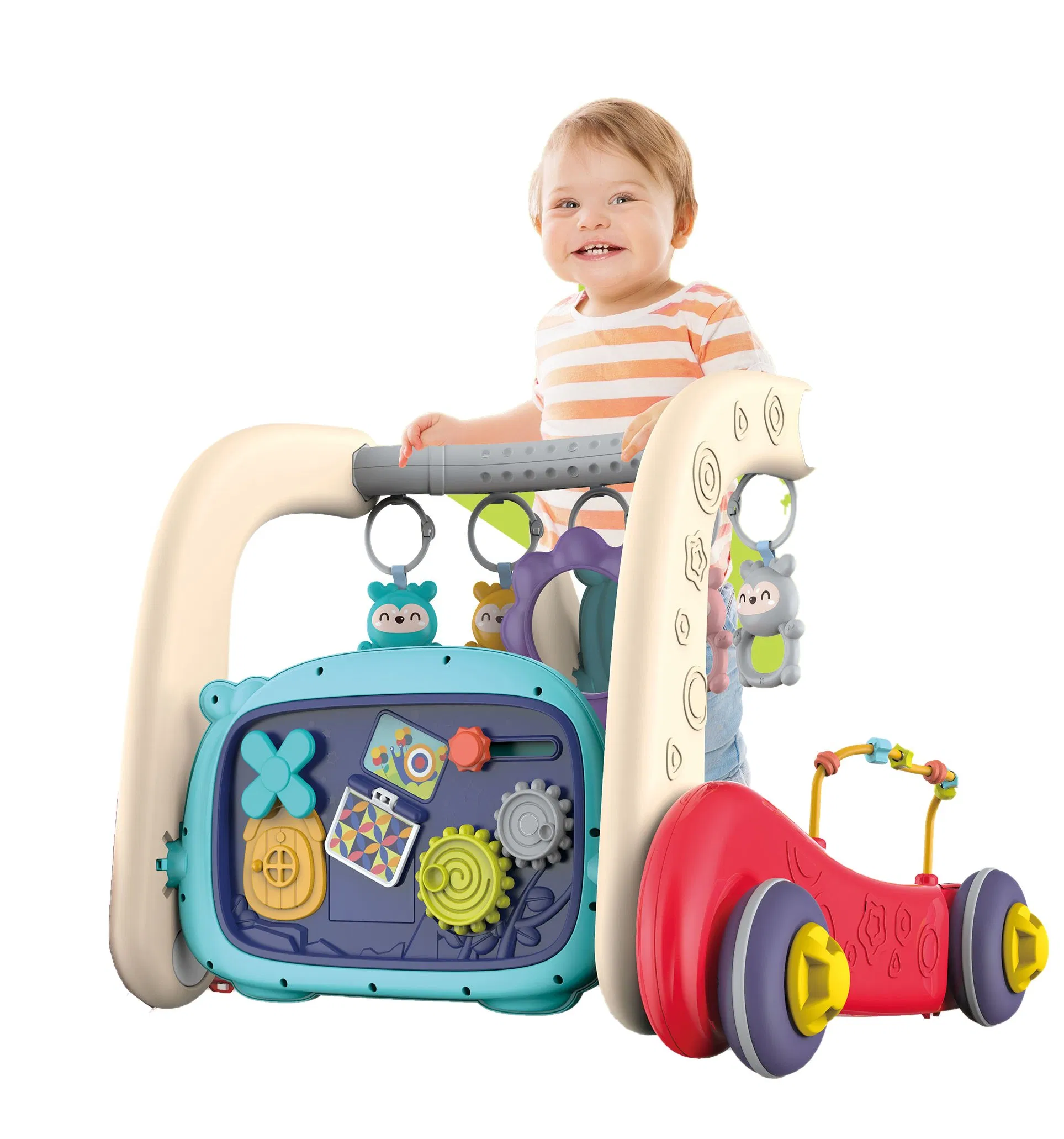 Xinbo Kid Tummy Time Mat Gym Play Musical Piano Baby Activity Center with Learning Sensory Strollers Learn to Walk Toddler Toy