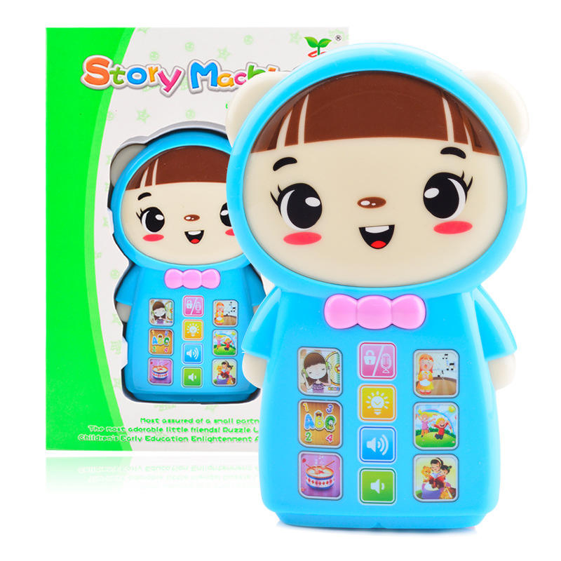 Zqtoys Children Learning Russian English Language Early Education Factory Make OEM Light Music Learning Story Machine Toy for Kids