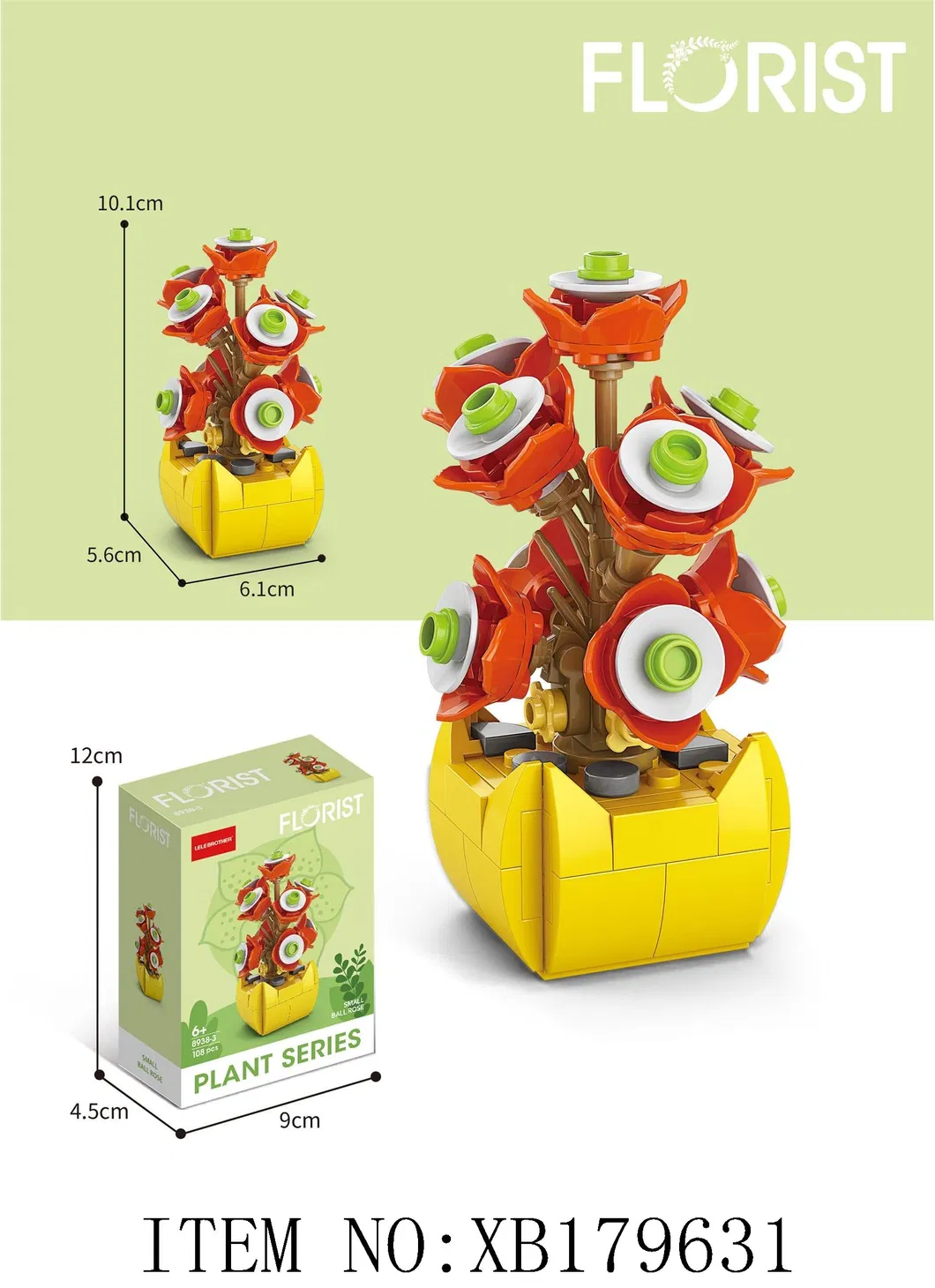 Flower Building Blocks 6