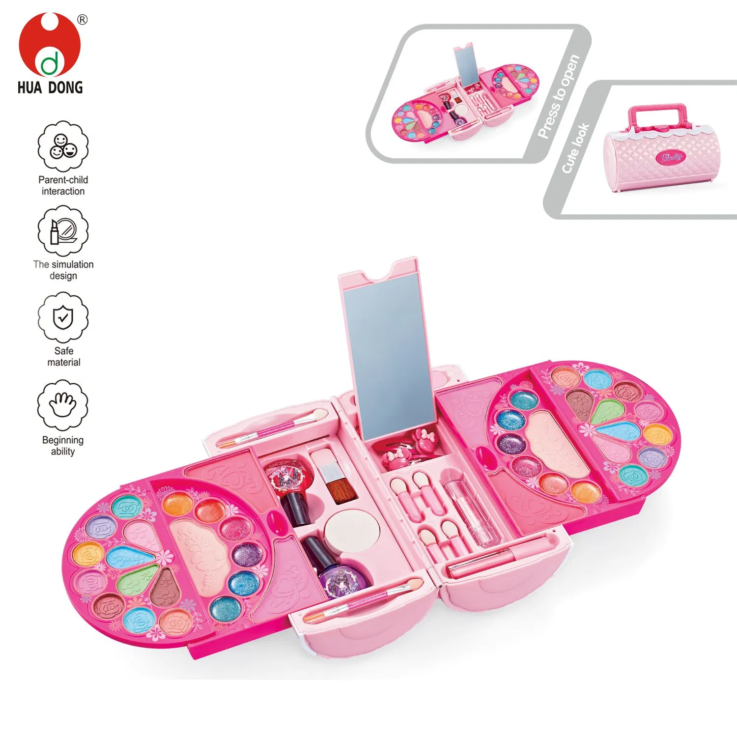 Explosive New Products Children Gift Toy Colorful Make Up Toys Set Hand-eye Coordination Mirror Included Variety of Styles Creative Play Role-playing Toy