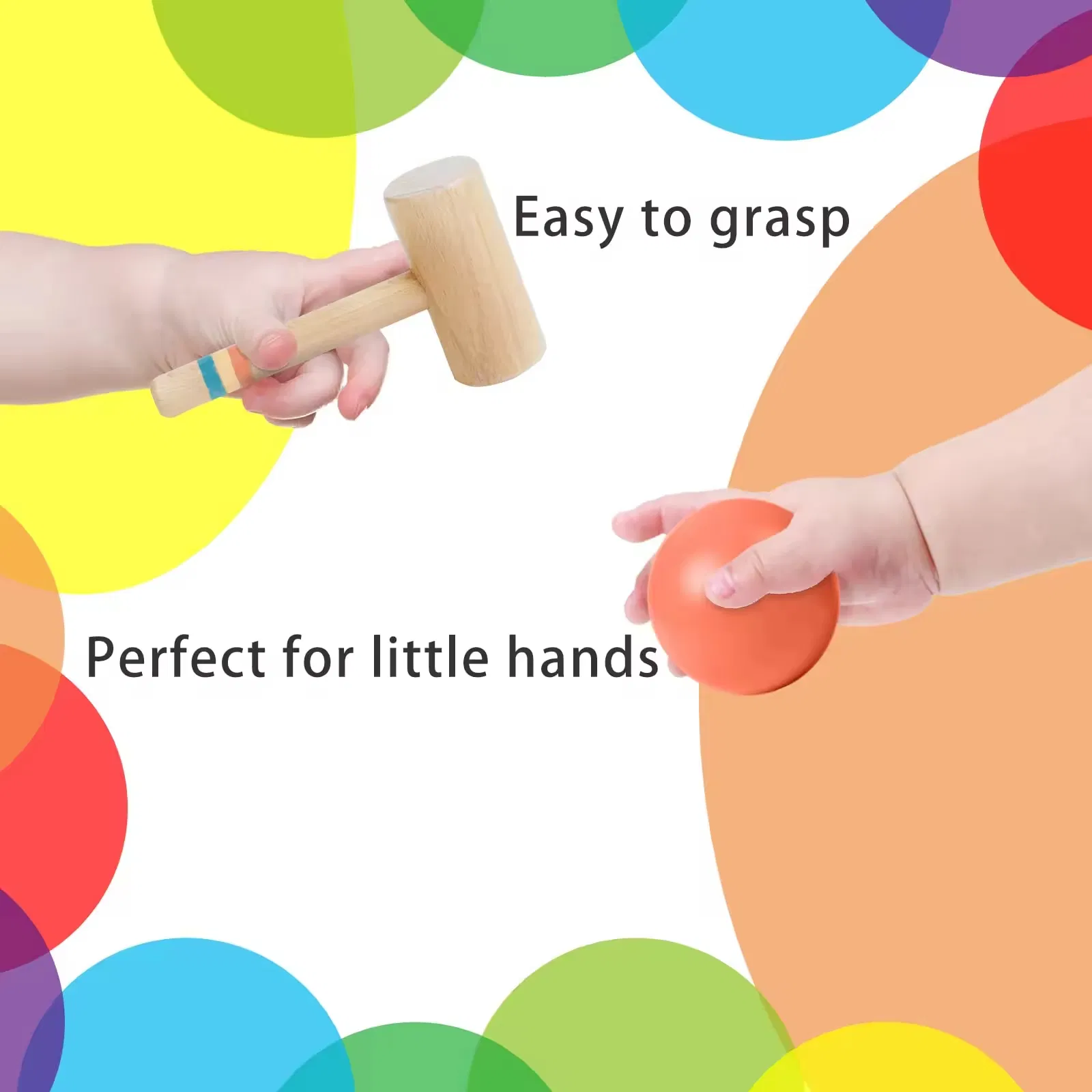 Early Childhood Montessori for Ball Trackers Safe Wooden Toys for Hand-Eye Coordination Wood Crafts Wooden Boxes Wall Signs