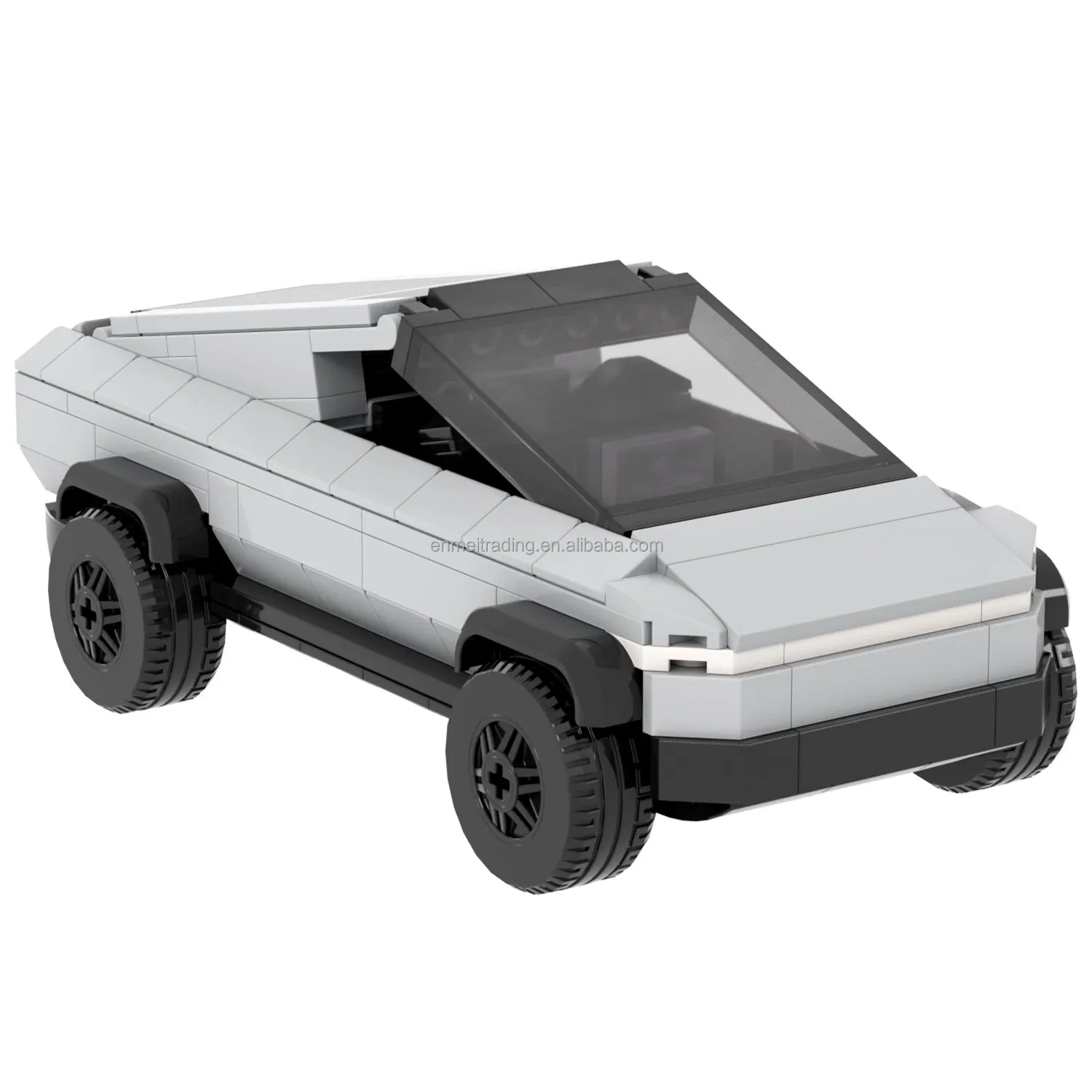 Moc City Toy Car Cyberpunk Model Plastic Building Block Sets for Kids Toys Moc4132 Company Customlize Gift