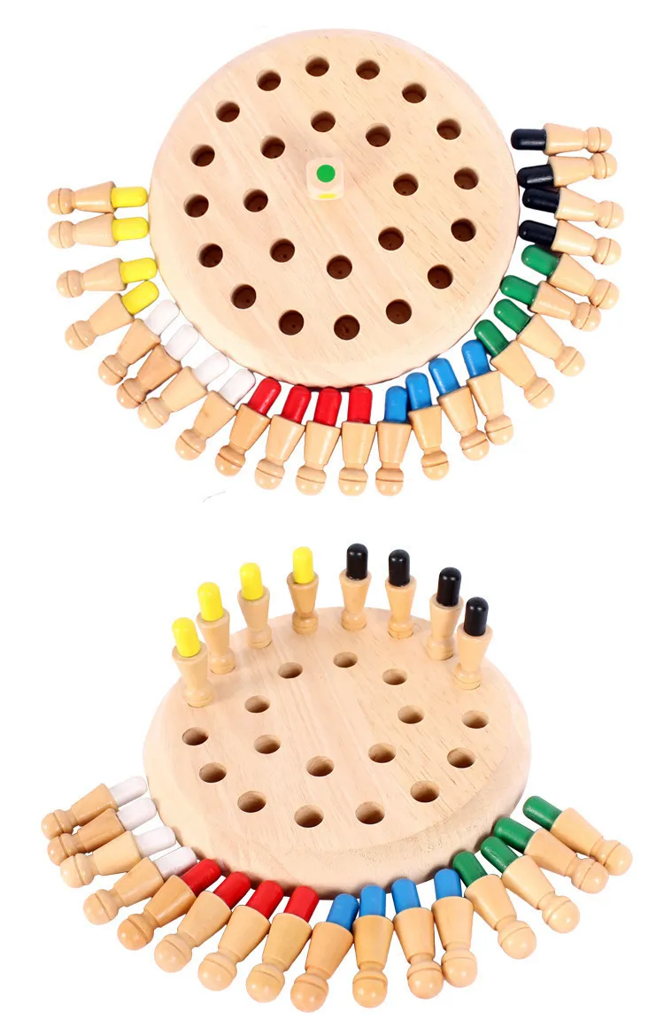 Memory Chess Board Detail