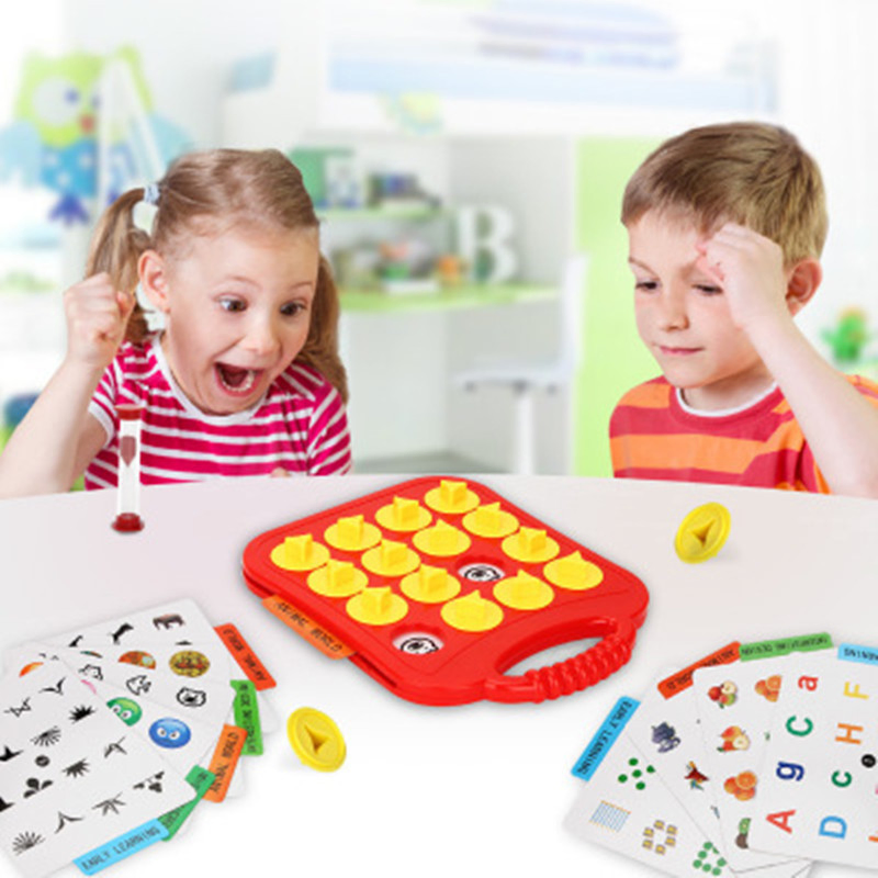 Memory Match Flip Chess Toy Children's Educational Memory Training Board Game