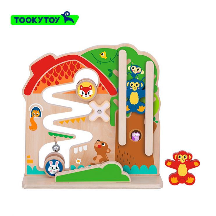 Storytelling 2 in 1 Activity Ball Track Games Toy for Children