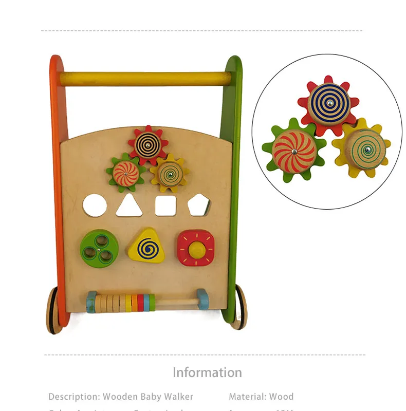 Wooden Walker Details