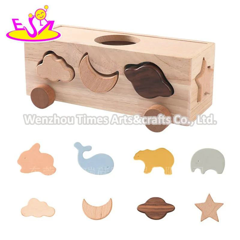 Wooden Shape Sorter Car 1