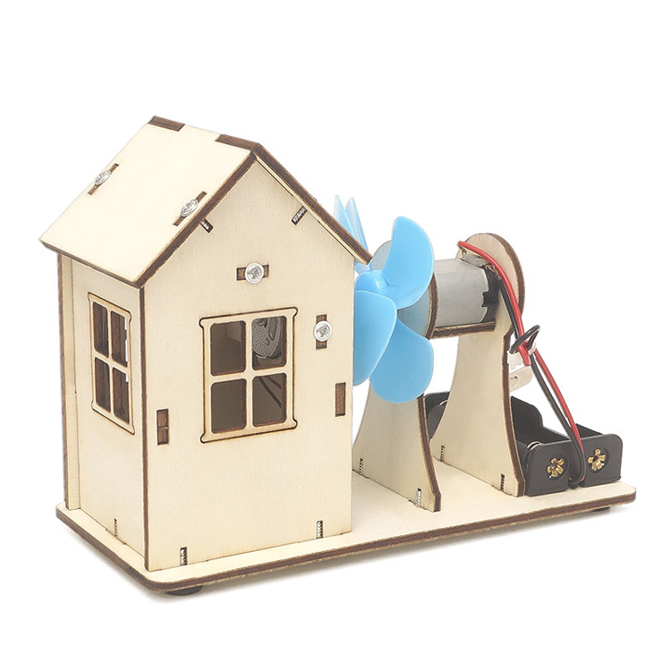 Shopfiy Hot New Toys 2021 Kids Wind Power Plant Science Experiment Kits Stem DIY