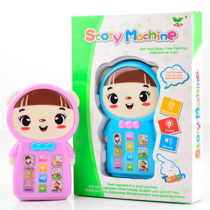 Zqtoys Children Learning Russian English Language Early Education Factory Make OEM Light Music Learning Story Machine Toy for Kids