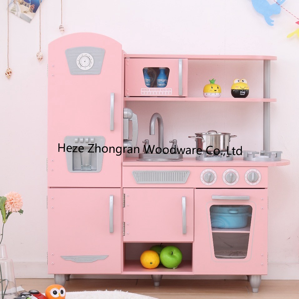 Interactive Wood Play Cooking Toy for Children's Hand-Eye Coordination