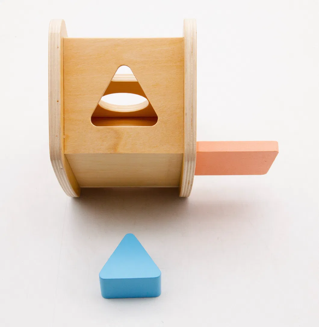 Wooden Toys Colorful Boat Shape Sorter Detail
