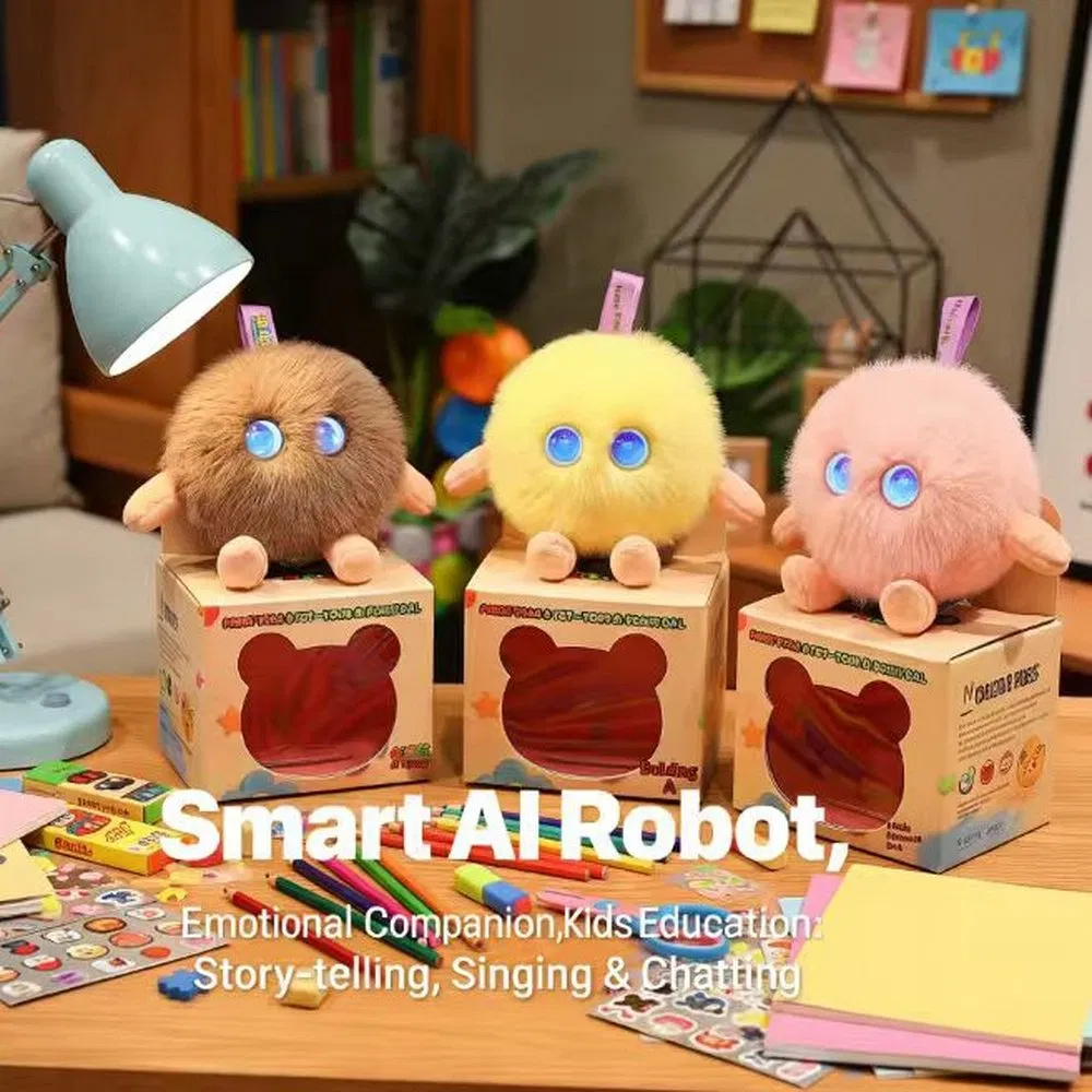 Soft Lycra Interactive Ai Plush Toy for Language Learning