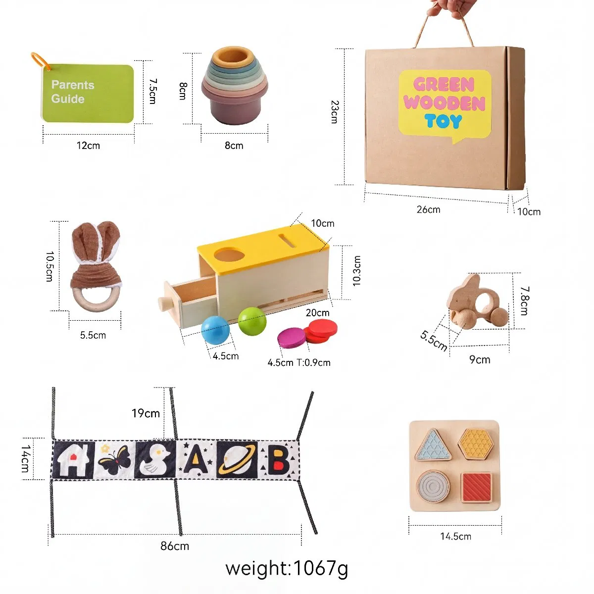 OEM Factory Kids Children Baby Infant Cheap Popular Wholesale Educational Wooden Juguetes Montessori Sensory Material Educational Plaything Wooden Toys for Kids