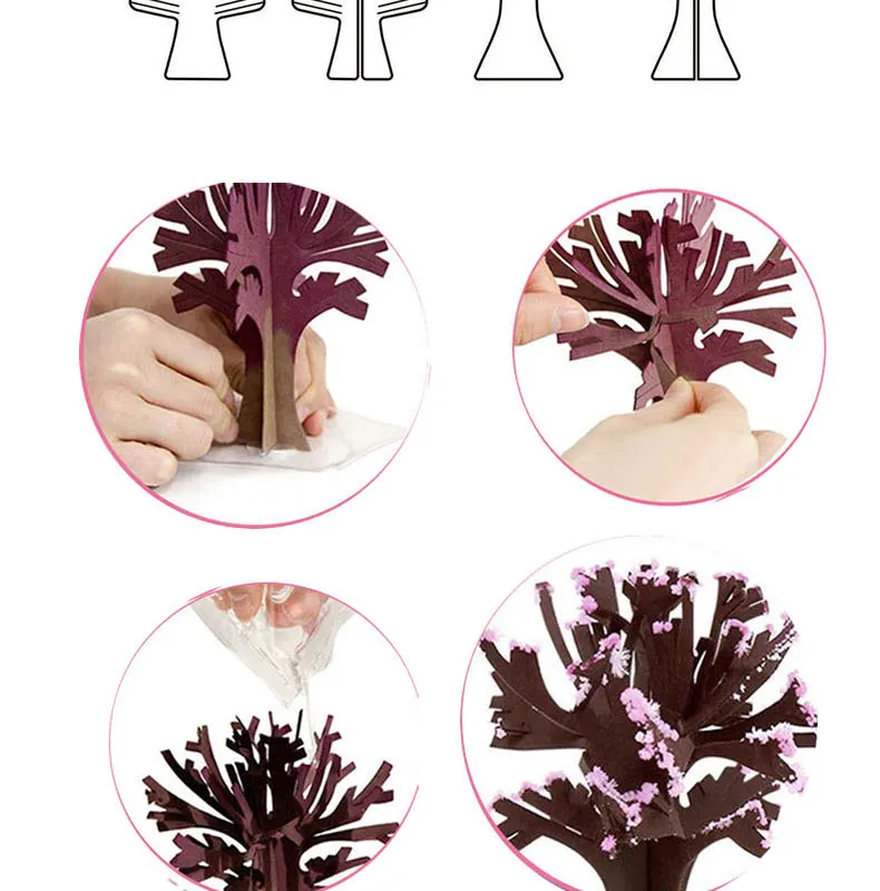 Learning Science Toy Magic Crystal Tree