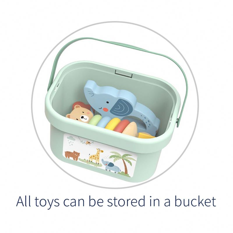 Educational Wooden Toy Set for Children's Cognitive Development