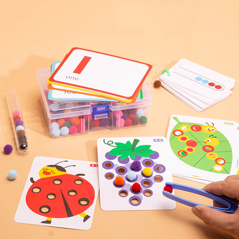 Number Learning Set - Educational Math Toy for Toddlers Ages 3-6 Years - Develops Cognitive Arithmetic, Number Recognition, and Color Matching Skills for Early
