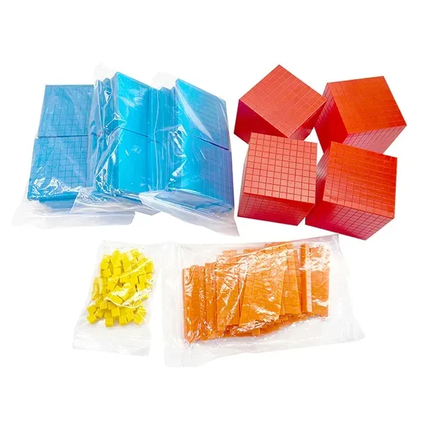 Plastic Math Blocks