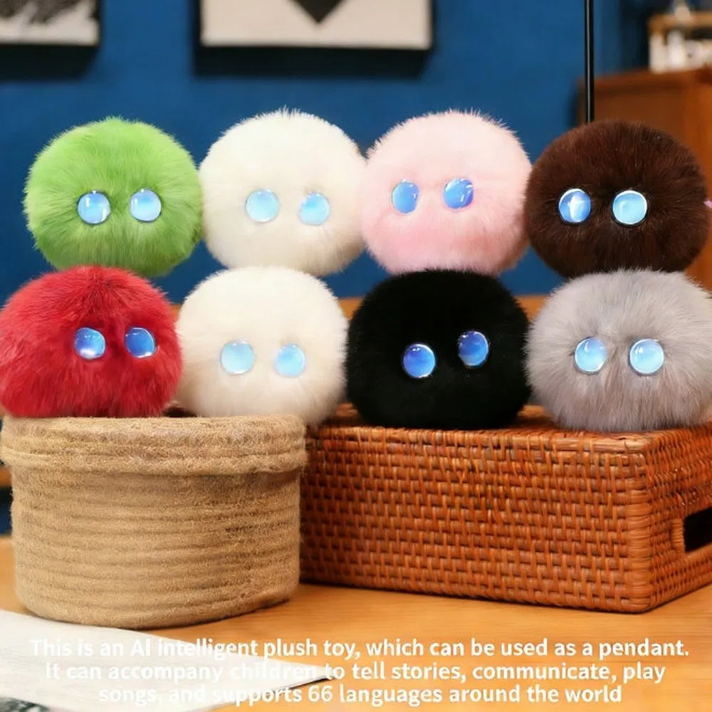 Easy Operate Ai Cotton Cute Plush Talking Toy for Knowledge Exploration