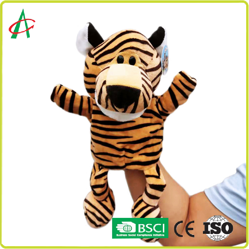 Hand Puppet Toys Ventriloquist Animal Gloves Doll Mouth Can Cover Hands Doll Kindergarten Performance Storytelling Interaction