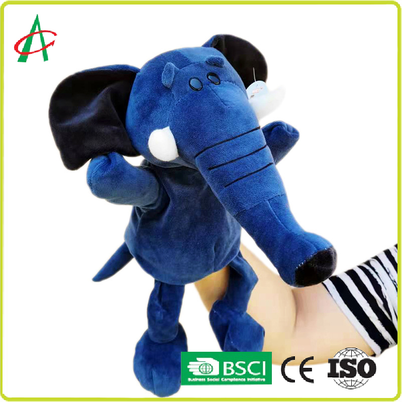Hand Puppet Toys Ventriloquist Animal Gloves Doll Mouth Can Cover Hands Doll Kindergarten Performance Storytelling Interaction