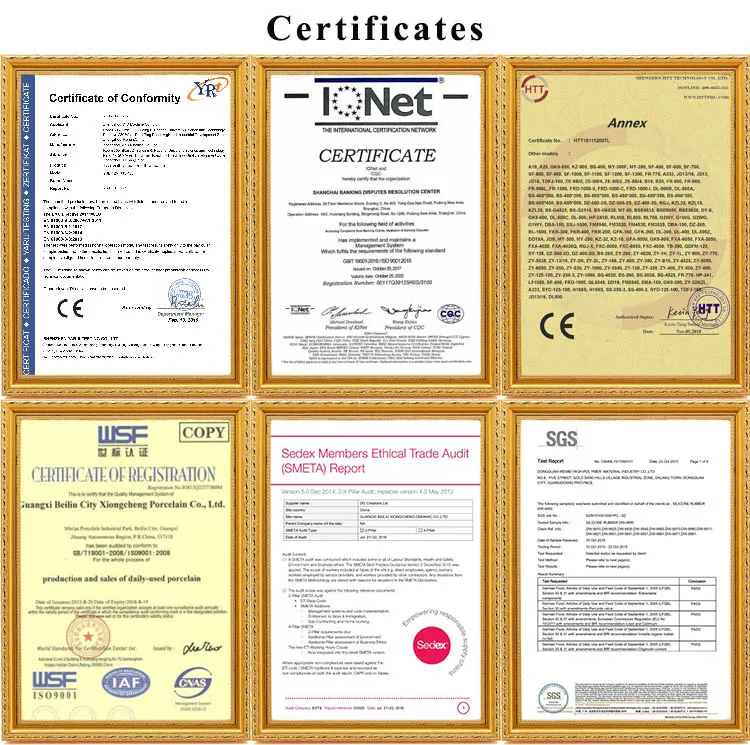 Certifications