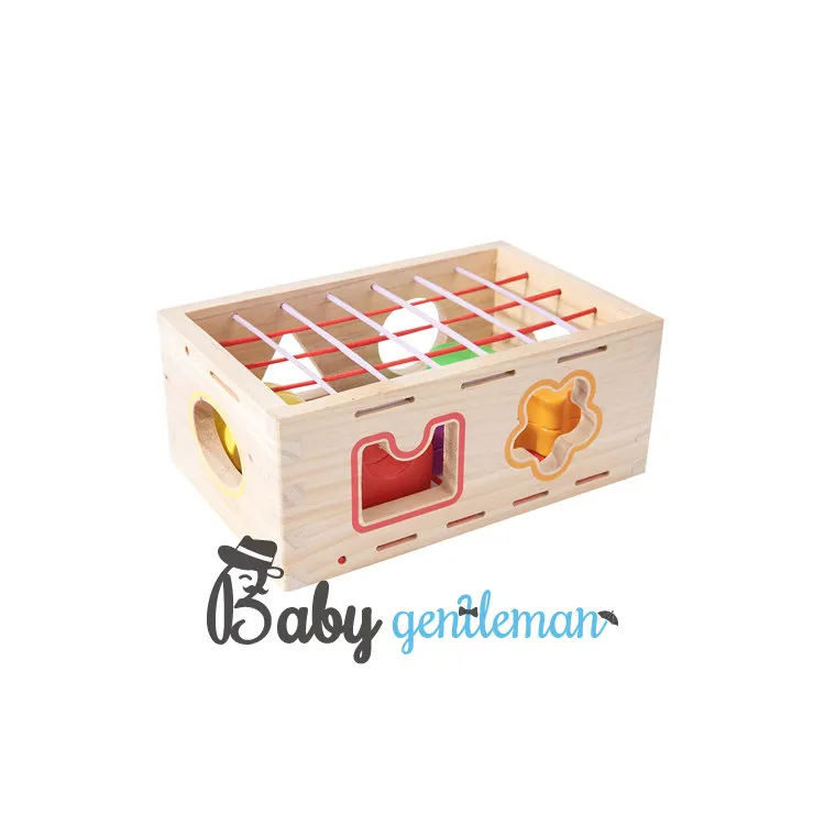 Wooden Learning Cube 3