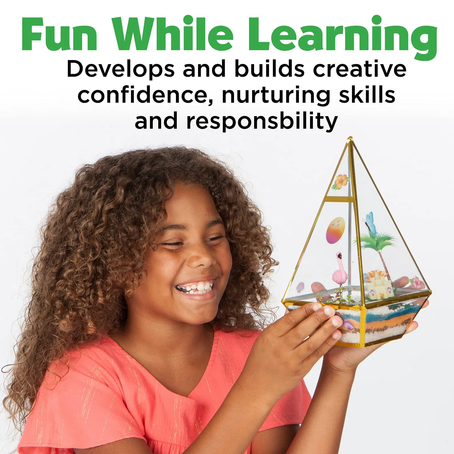 Wholesaler Creativity for Kids Tropical Terrarium Craft Kit for Kids Ages 7 Plus Steam Activity