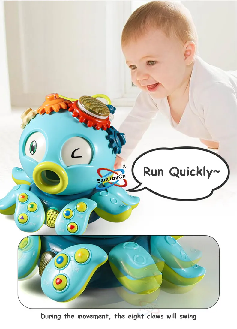 Educational Octopus Toy 6