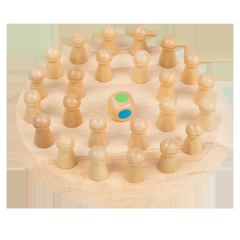 Wooden Memory Chess 4