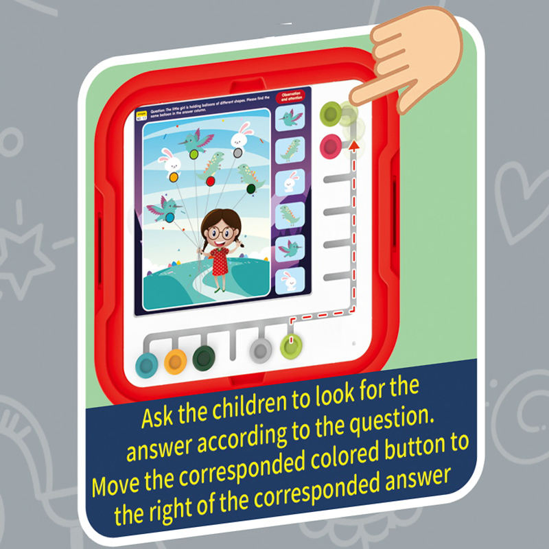 Kids Educational Wholesale Direct Aales Multiple Play Logical Thinking Training Children Memory Matching Board Game Plastic Early Learning Desk Toys