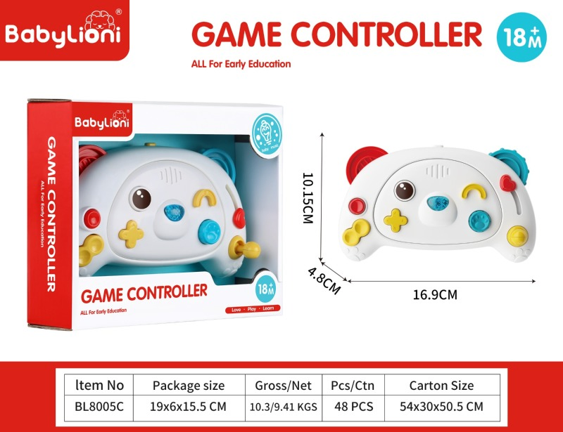 Baby Toddler Toy Learn Game Console, Musical Learning Activity for Pretend Play