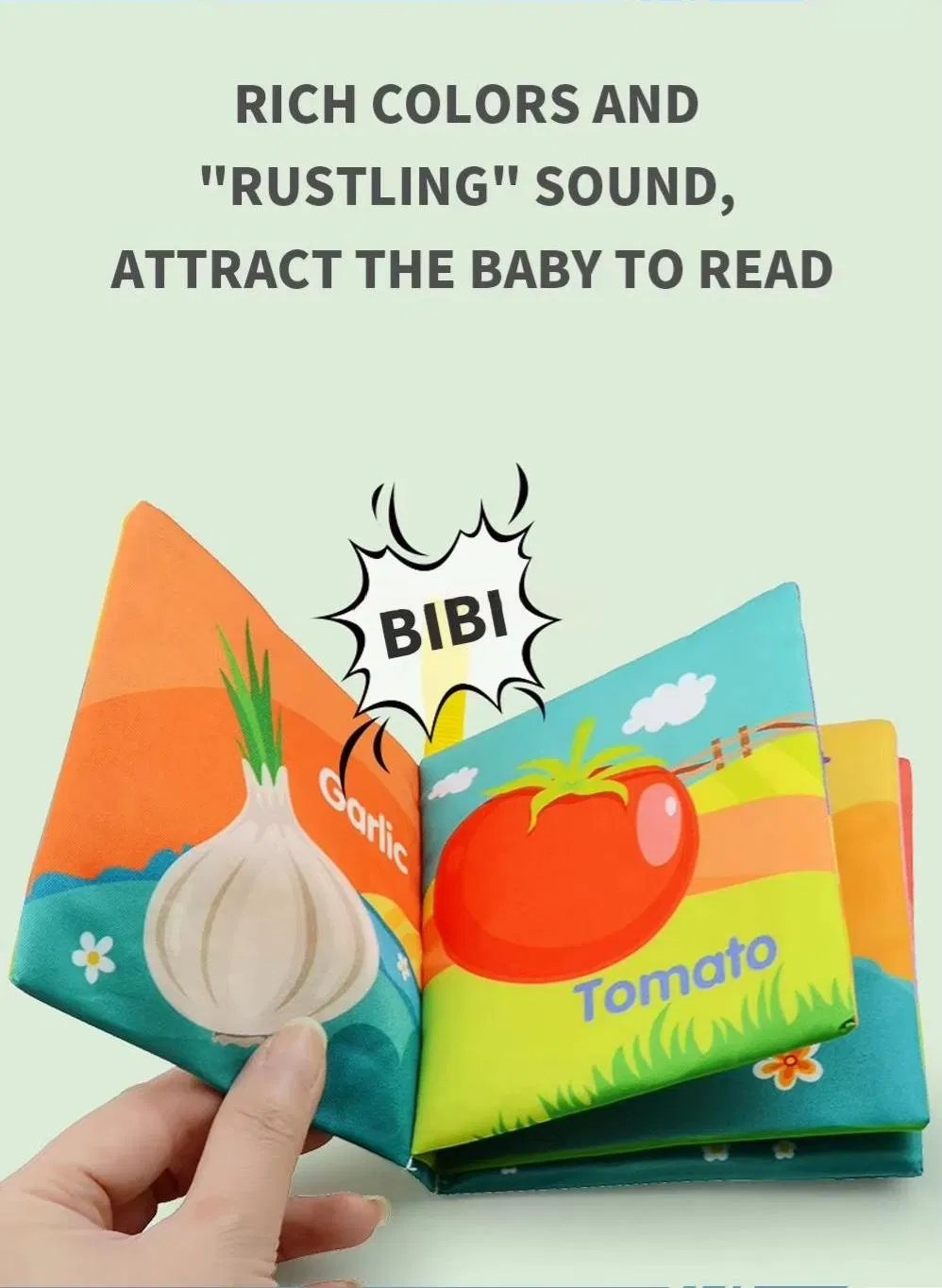 Baby Cloth Book Detail 2