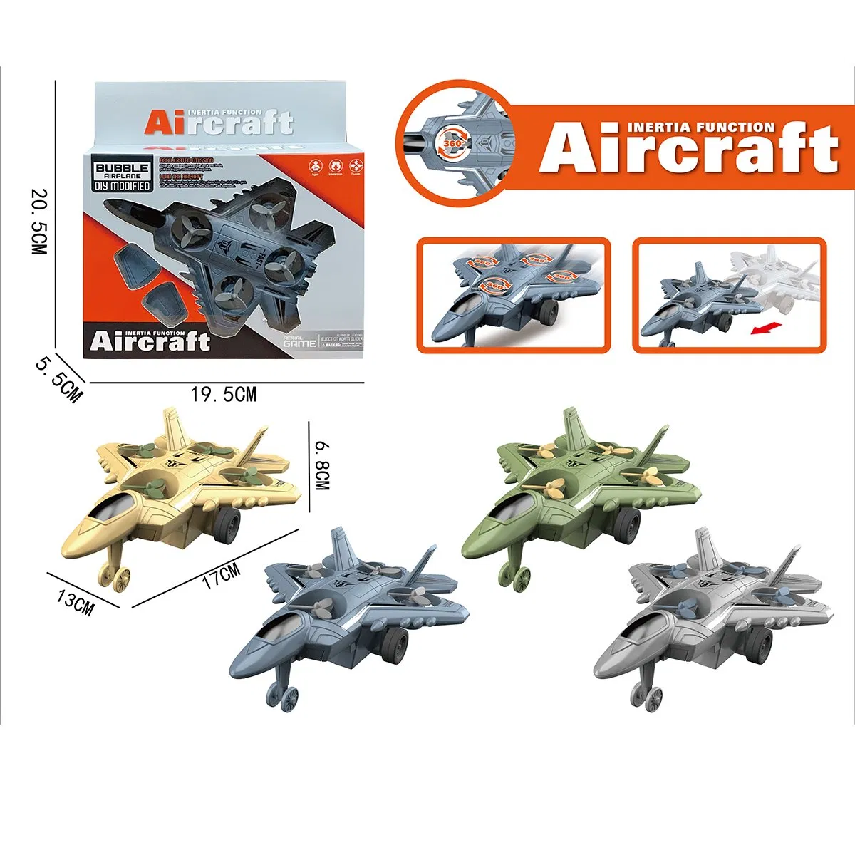 Moving Wheels Plastic Child Monster Car Toy for Creative Storytelling Prop