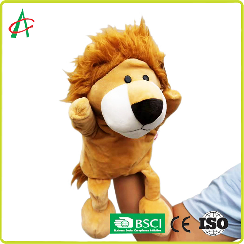 Hand Puppet Toys Ventriloquist Animal Gloves Doll Mouth Can Cover Hands Doll Kindergarten Performance Storytelling Interaction