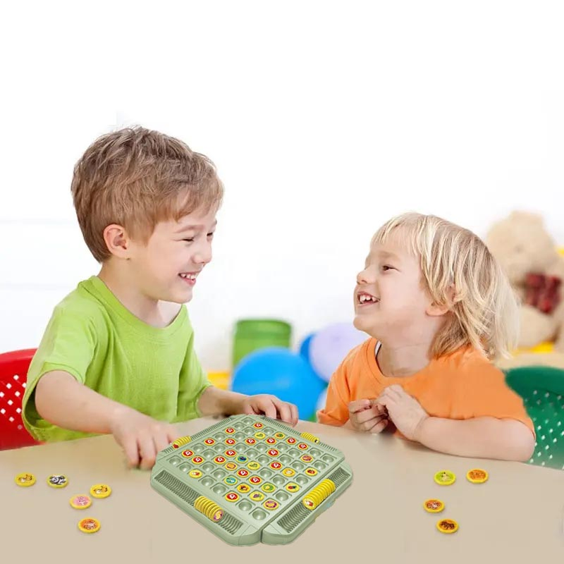 Classic Chess Flip Fun Game Collision Focus Training Memory Chess Family Gathering Parent Child Interaction Battles Puzzle Toy