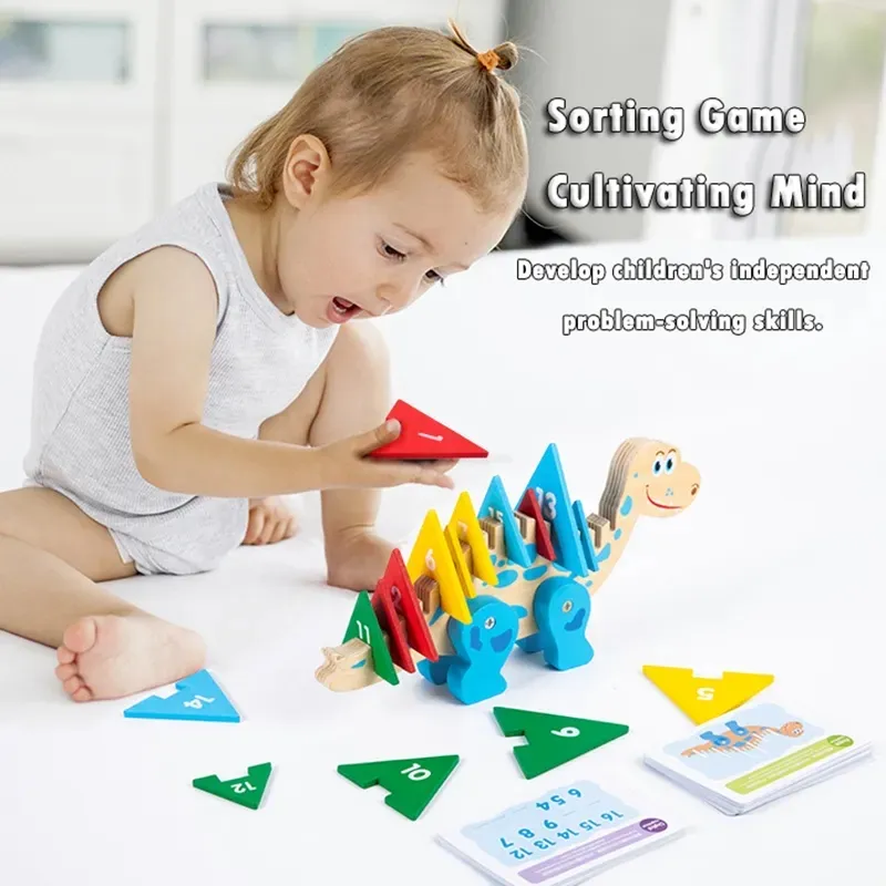 Wooden Dinosaur Toy 7