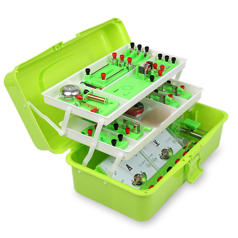 Customized Deluxe Electricity Educational Kit Physics Electromagnet Experiment Set Stem Circuit Set Magnetic Levitation Experiment Kit Science Lab Kit for Kids