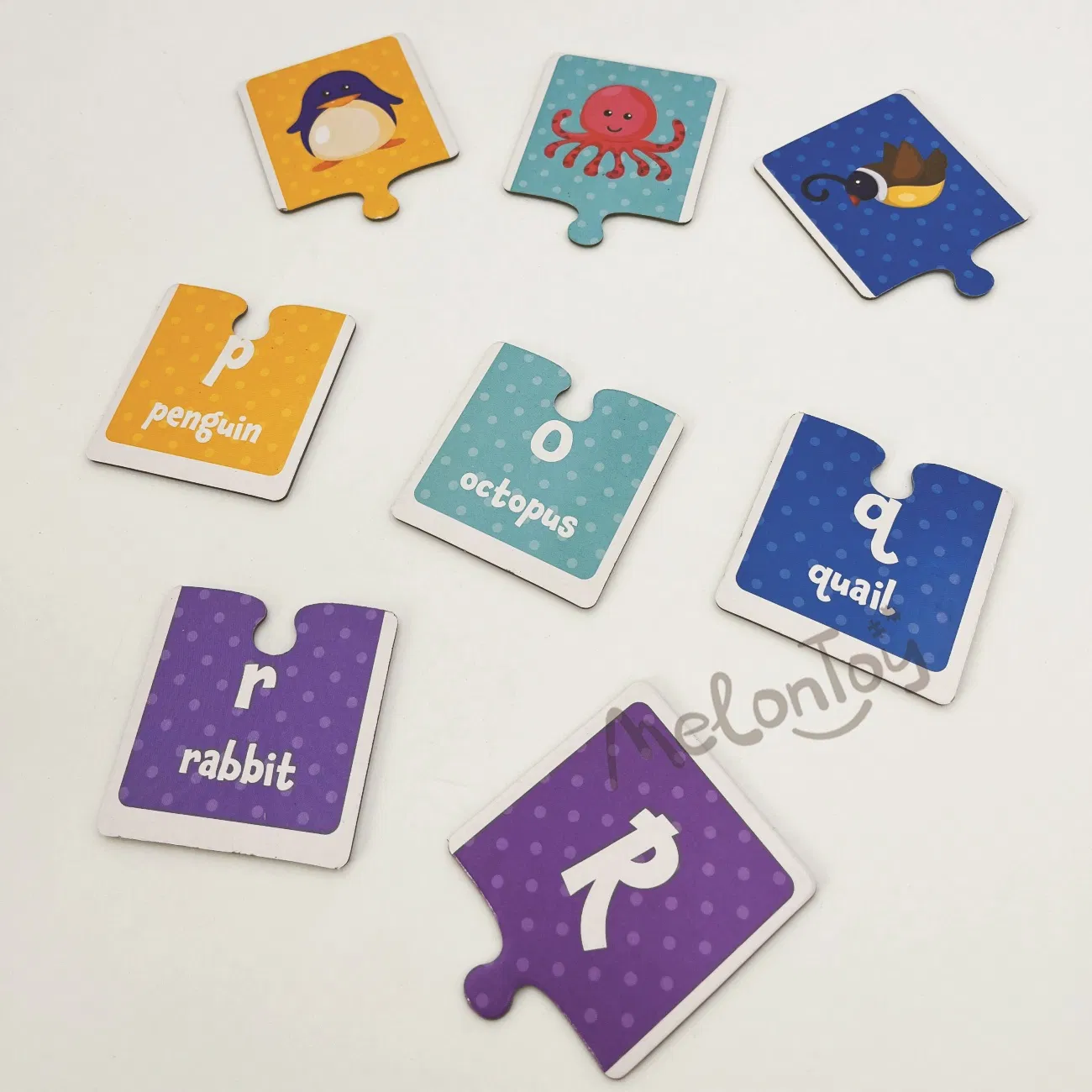 Puzzle English Language Letter Memory Game Learning for Educational Card Game Letters and Language Puzzle Toys