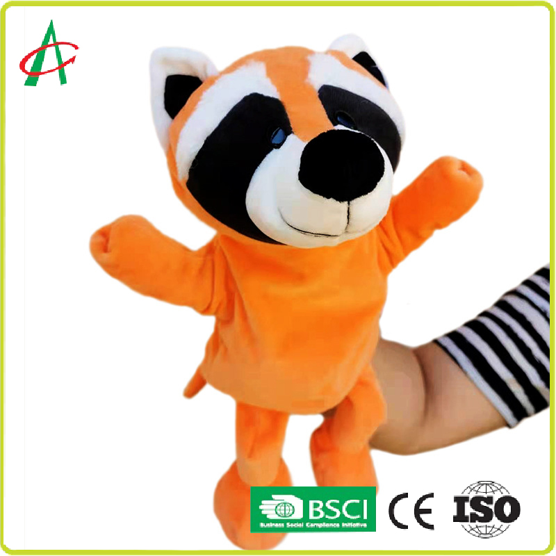 Hand Puppet Toys Ventriloquist Animal Gloves Doll Mouth Can Cover Hands Doll Kindergarten Performance Storytelling Interaction