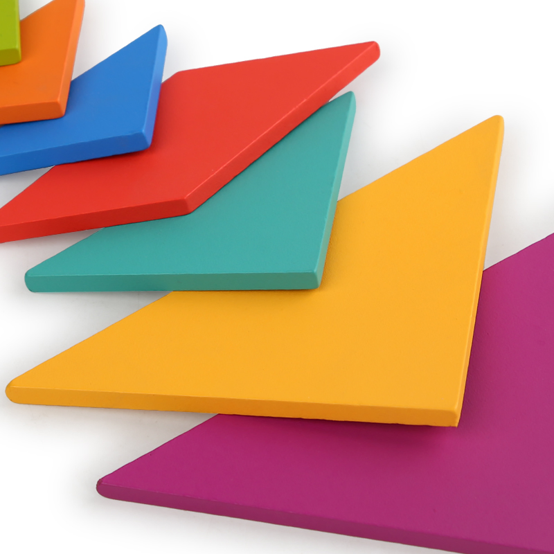 7-Piece Tangram Puzzle – Educational Toy for Kids’ Cognitive Development