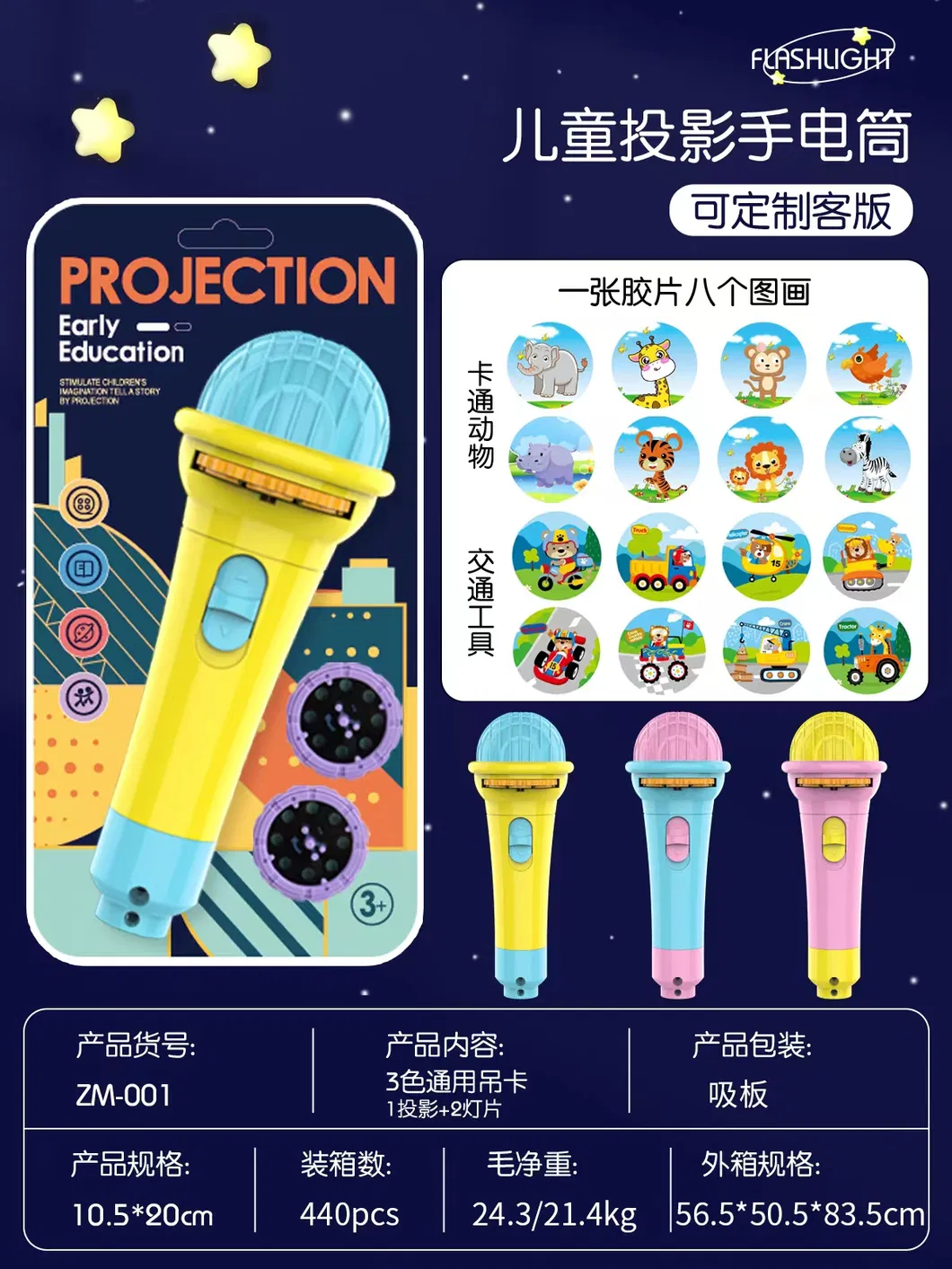 Projector Flashlight 3