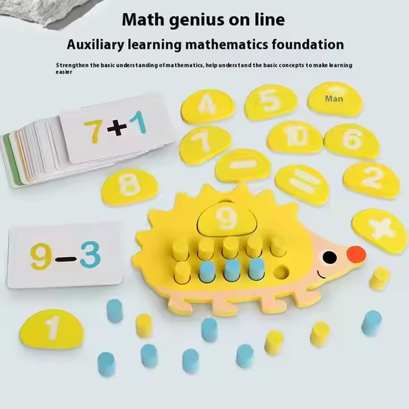 Number Calculate Board Logical Thinking Math Toys Kids Mathematical Operation Set
