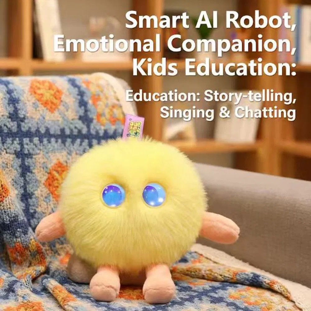 Low Noise Lycra Intelligent Ai Talking Plush Toy for Cognitive Development