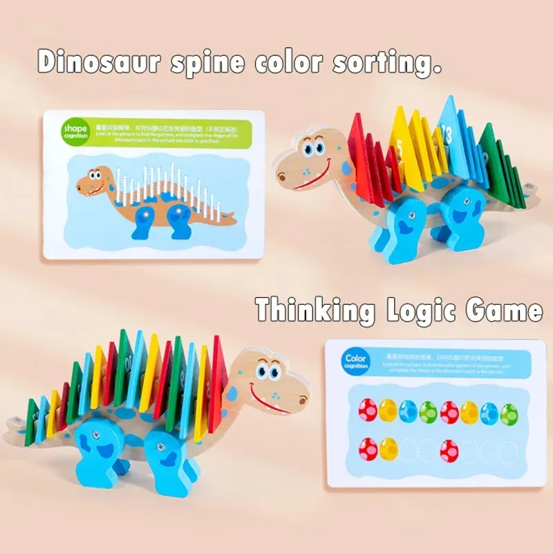 Wooden Dinosaur Toy 1