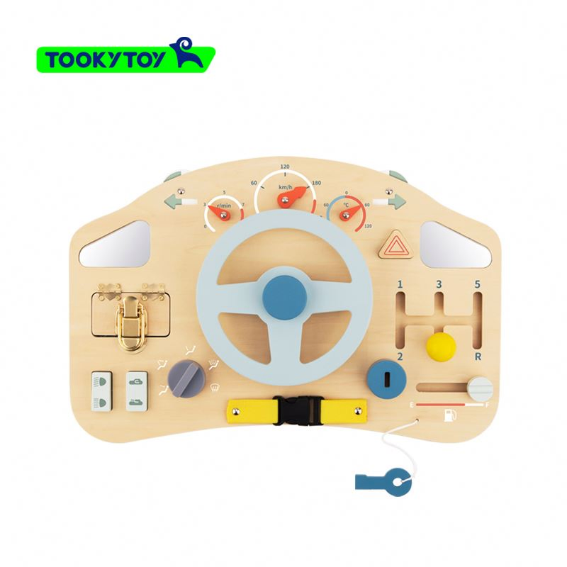 Multi-Function Educational Steering Wheel Toy for Early Cognitive Development