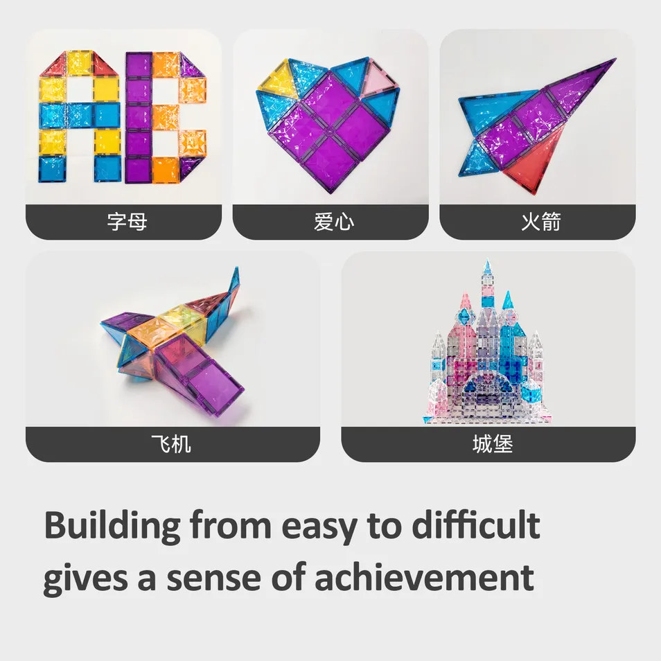 Magnetic Block Sets Detail 1